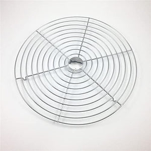 PDGJG 32CM Stainless Steel Cake Cooling Rack Bake Wire Cooling Grid Holder Baking Tray for Bread Biscuits Cupcakes Cookies Cakes Tools