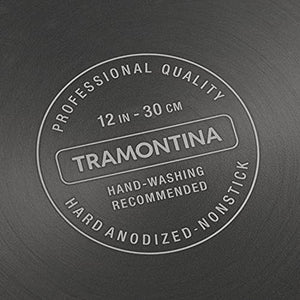 Tramontina Sauté Pan Hard Anodized 2 Pk 10" & 12", 80123/008DS
