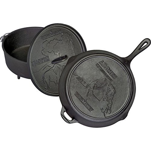 Camp Chef Kitchen Supplies/Dishes Frying Pans/cookware for Outdoor/Dutch Oven · Cooker, Made of Cast Iron
