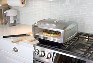 BakerStone Pizza Box, Gas Stove Top Oven (Stainless Steel)