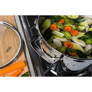 Viking Contemporary 3-Ply Stainless Steel Cookware Set, 10 Piece