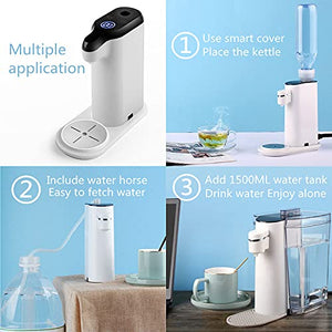 Instant Hot Water Dispenser for Mineral Water/Bottled Water - Portable Electric Kettle, Travel Electric Kettle Fast Boil Automatic Shut-Off Small Capacity Electric Kettle?2100W