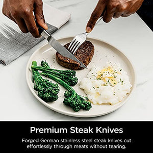 Ninja K32014 Foodi NeverDull Premium Knife System, Knife Block , 14 Piece Set, Stainless Steel/Black