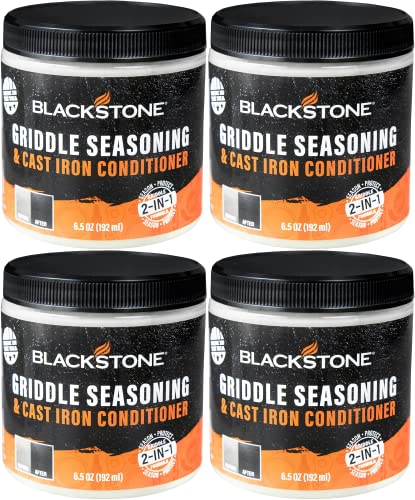 Blackstone Griddle Seasoning and Conditioner 1 Bottle of 2-In-1 Griddle Formula (1 Pack) (4) (B097B6LQC6)