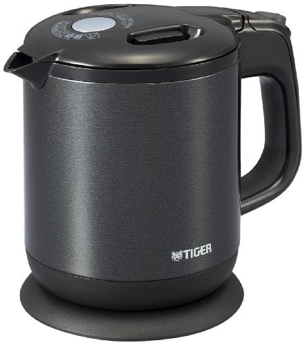 TIGER Steam-Less Electric Kettle Wakuko 0.6 liters Pearl Black PCH-G060-KP