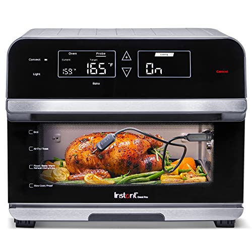 Instant Omni Pro 19 QT/18L Air Fryer Toaster Oven Combo, From the Makers of Instant Pot, 14-in-1 Functions, Fits a 12" Pizza, 6 Slices of Bread, App with Over 100 Recipes