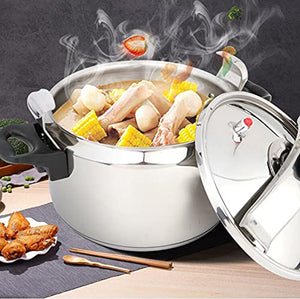 Family small mini pressure cookers,304stainless steel 5ltr pressure cooker,Super safety lock,Suitable for All Hob Types Including,the hassle-free pressure canners for everyday use in your kitchen