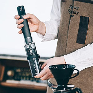 HARIO(ハリオ) EMSG-2B Coffee Grinder, W59×D53×H332mm, black (black 19-3911tcx)