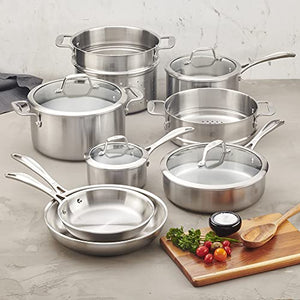 ZWILLING Spirit Stainless Stainless Steel Cookware Set, 10 pc