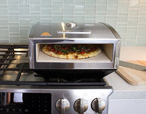 BakerStone Pizza Box, Gas Stove Top Oven (Stainless Steel)