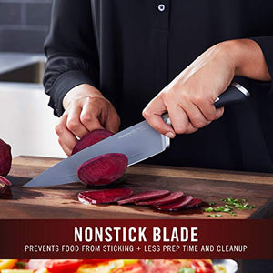 Calphalon Kitchen Knife Set with Self-Sharpening Block, 13-Piece NonStick Knives