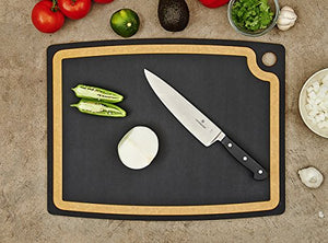 Epicurean Gourmet Series Cutting Board with Juice Groove, 19.5-Inch by 15-Inch, Slate/Natural