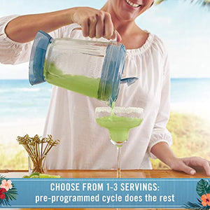Margaritaville Key West Frozen Concoction Maker with Easy Pour Jar and XL Ice Reservoir