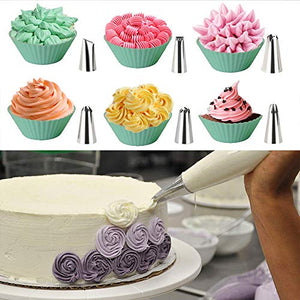 Bakeware Bakeware Set Nonstick Cake Decorating Supplies Kit Cake Cookie Muffin Cupcake Baking Pan Icing Tips Pastry Mat 75pcs Nonstick (Color : Green)