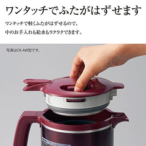 Zojirushi electric kettle (1.0L) Metallic Brown CK-AW10-TM