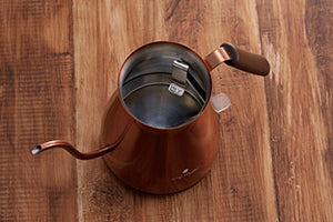 APIX Electric Cafe Kettle (0.7L) AKE-277-CP (Copper)【Japan Domestic genuine products】