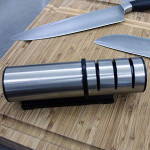 BergHOFF Essentials 21Pc Hand-sharpened Knife Set With Detachable Wood Block & Sharpener Ergonomically Designed Handle