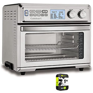 Cuisinart TOA-95 Large Digital AirFry Toaster Oven Bundle with 1 YR CPS Enhanced Protection Pack