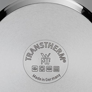 WMF Saucepan Ø 16 cm Approx. 1.7L Concento Inside Scale Steam Vent Made in Germany Hollow Handles Metal Lid Cromargan Stainless Steel Polished Suitable for Induction Hobs Dishwasher-Safe