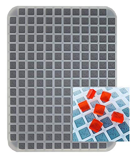 Colorado & Ohio State THC Logo - Silicone Half Sheet Mold For Gummies, Candies and Chocolates - 188 Cavity