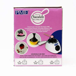 PME Electric Chocolate Melting Pot - USA plug,White,Standard