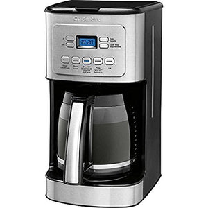 Cuisinart 14-Cup Stainless Steel Coffeemaker Machine Brew Automatic ,Black, Grey ,New