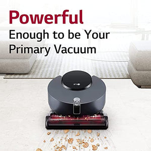 LG Cordzero Robot Vacuum Cleaner, Carpet, Hard Floors, Powerful Suction, HEPA Filter, Mapping Technology, Ultra Quiet, Smart Cleaning Modes, Remote Control Access, R975GM1