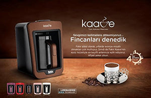Fakir Kaave Automatic Turkish Greek Coffee Machine Kaffeekocher Coffee Maker - Brown