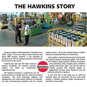 Hawkins CB30 Hard Anodised Pressure Cooker, 3-Liter, Contura Black