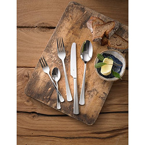 WMF Denver Cromargan Cutlery Set for 12 People, 49 x 39 x 5 cm, Silver, 60 Pack